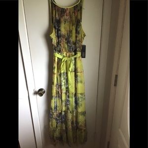 Beautiful lined Maxi Dress